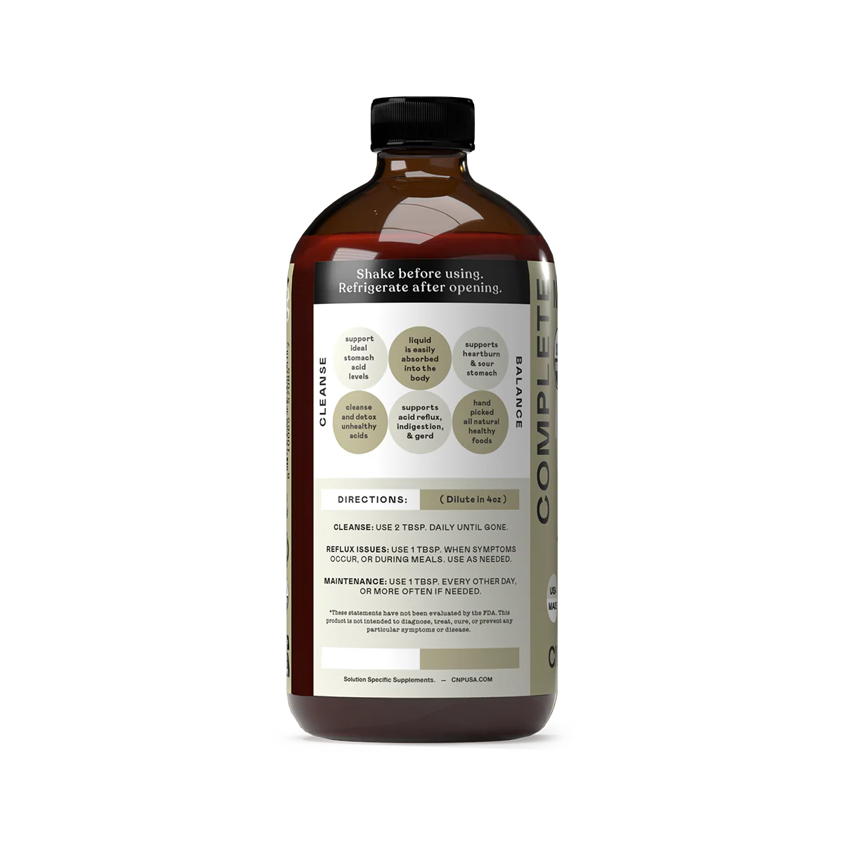 Acid Reflux Complete - 16oz Glass Bottle - Image 3