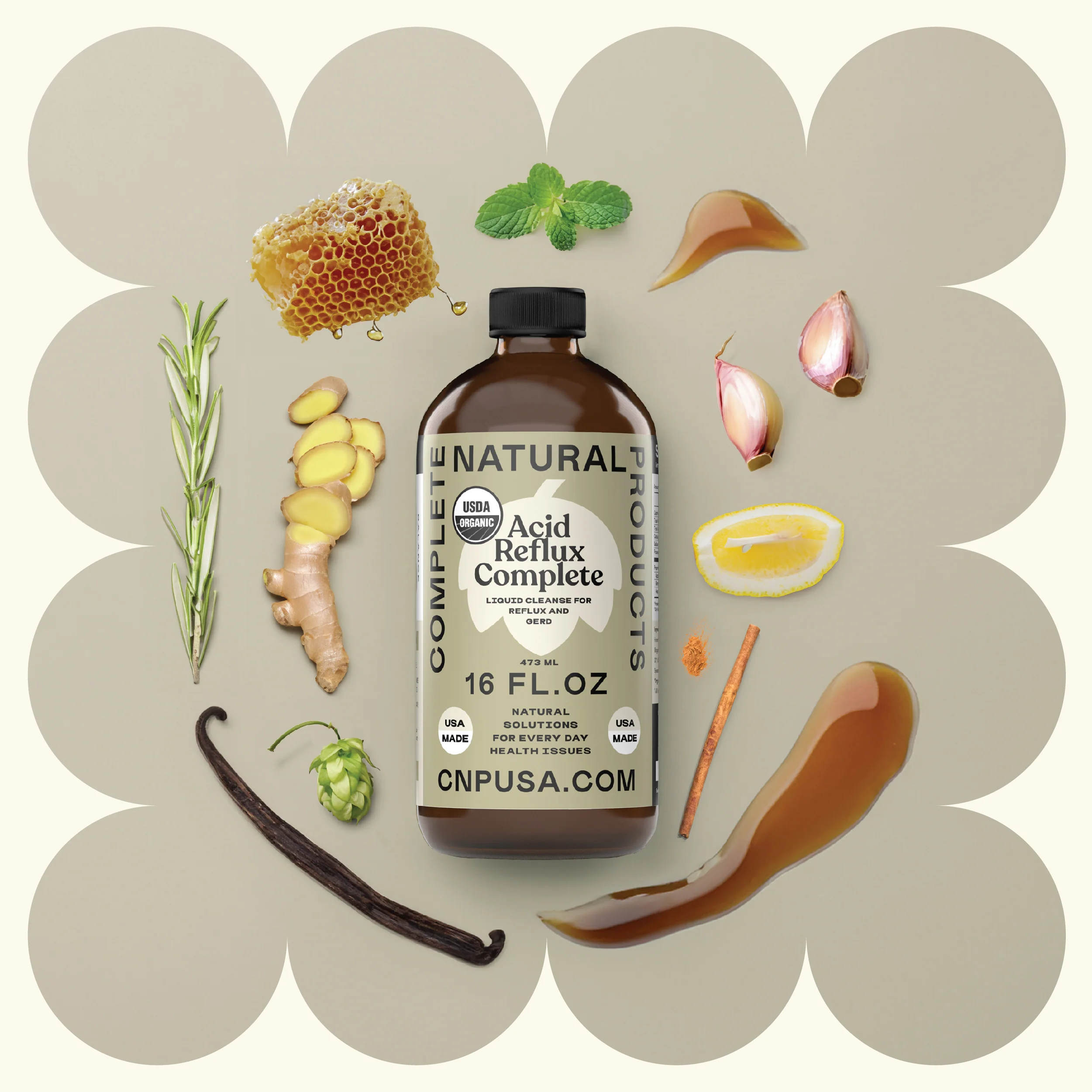 Acid Reflux Complete - 16oz Glass Bottle - Image 8