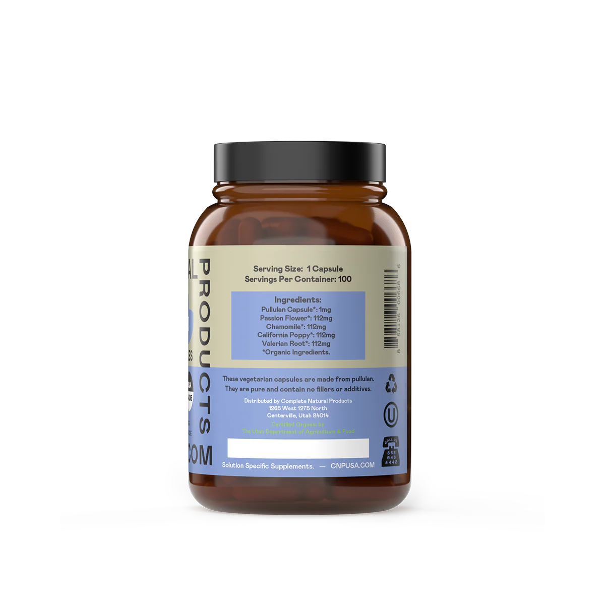 Organic Stress Balance & Calming Capsules - Image 2