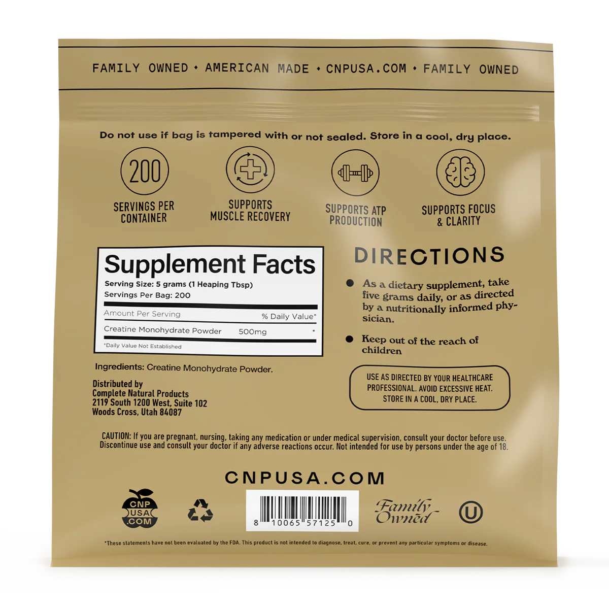 Creatine Monohydrate Powder Bag - Image 6