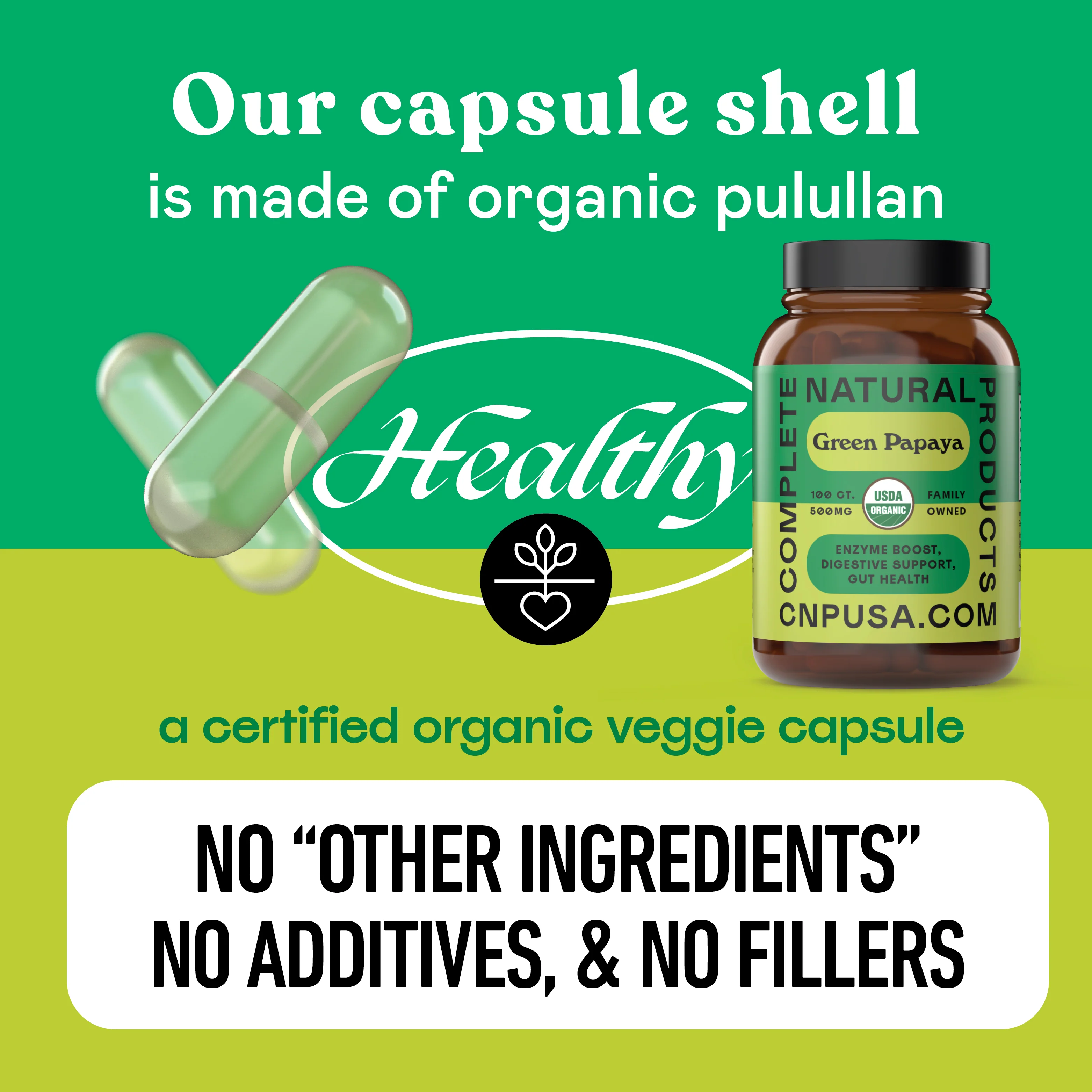 Organic Green Papaya Capsules - Image 7