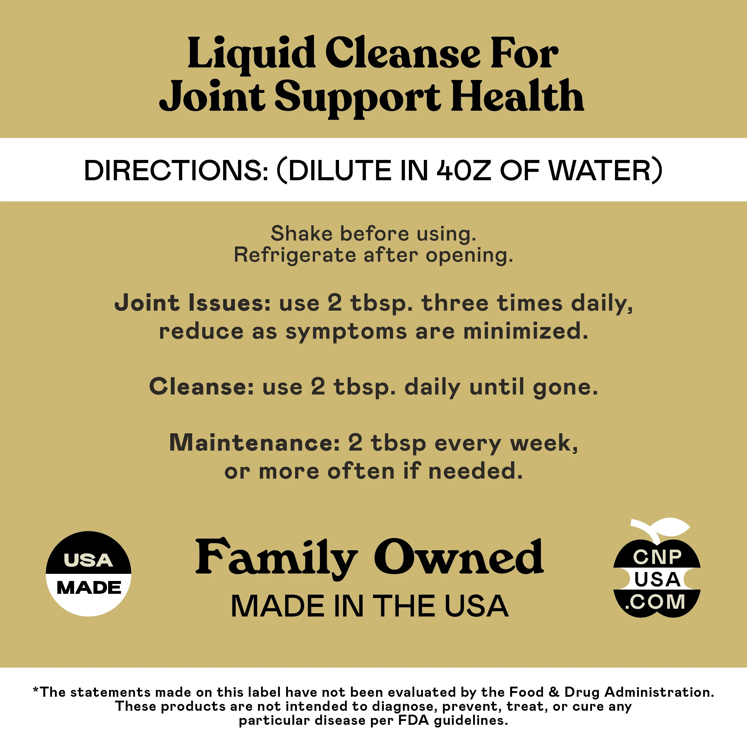 Joint Support Complete - 16oz Glass Bottle - Image 7