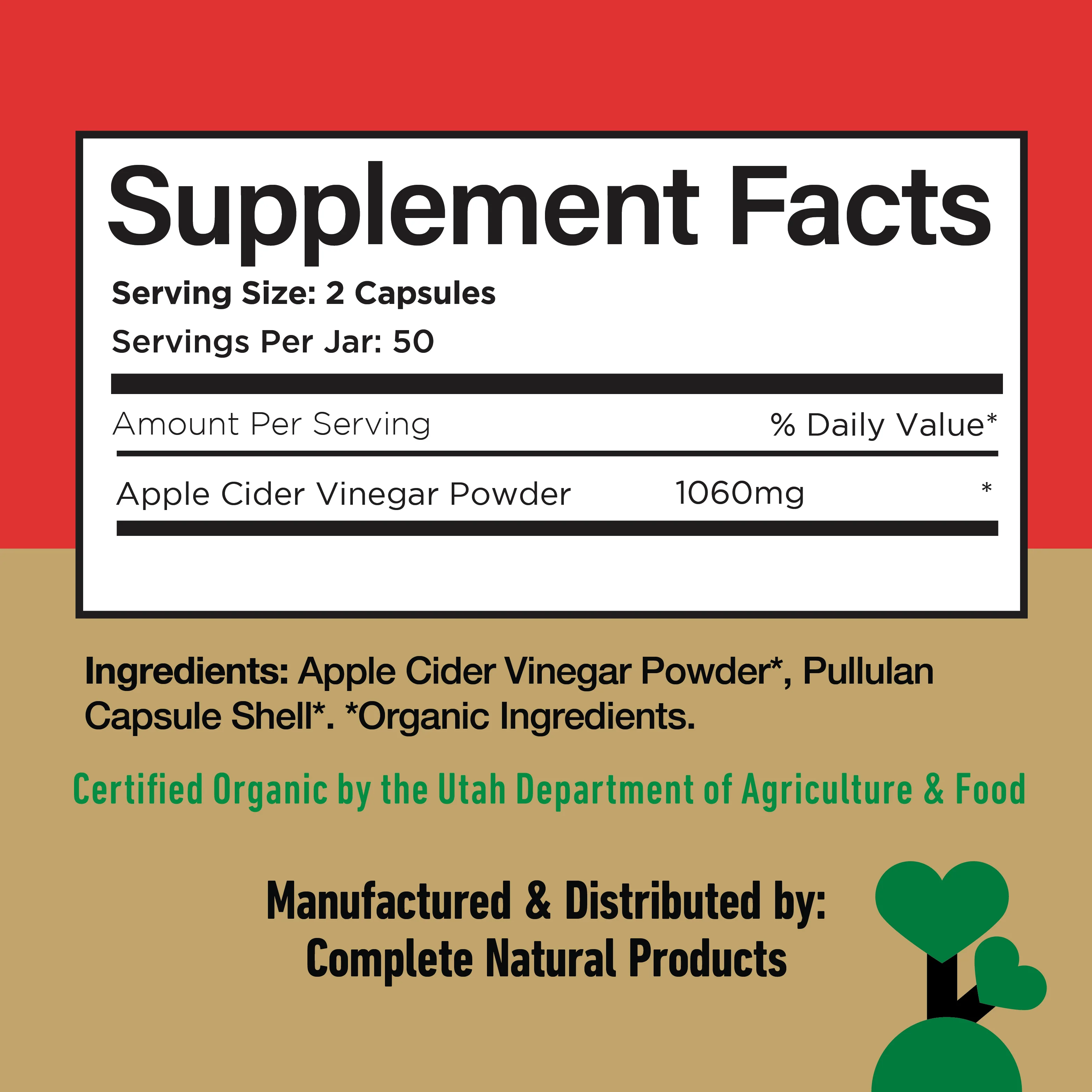 Organic Apple Cider Vinegar Capsules - Image 6