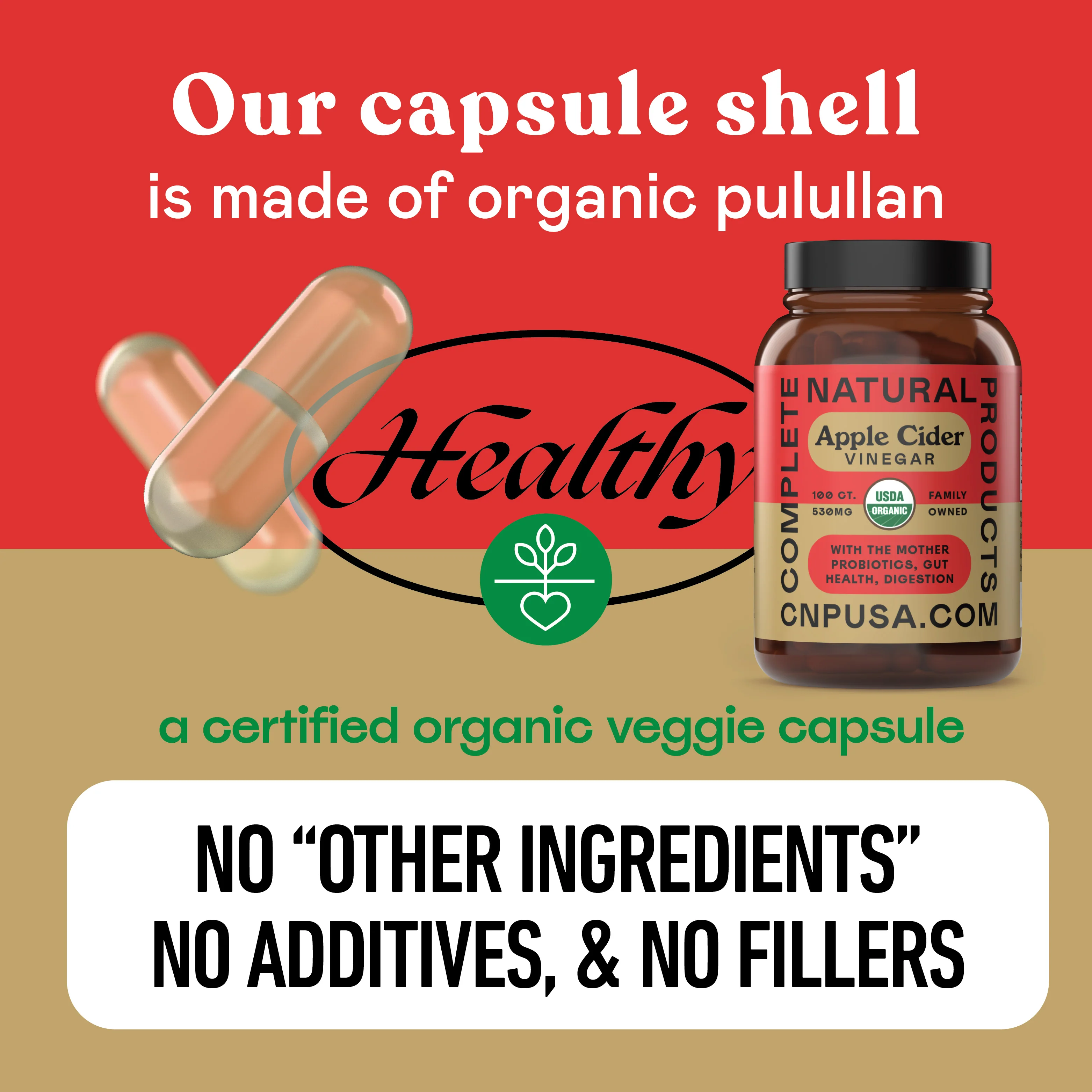 Organic Apple Cider Vinegar Capsules - Image 7