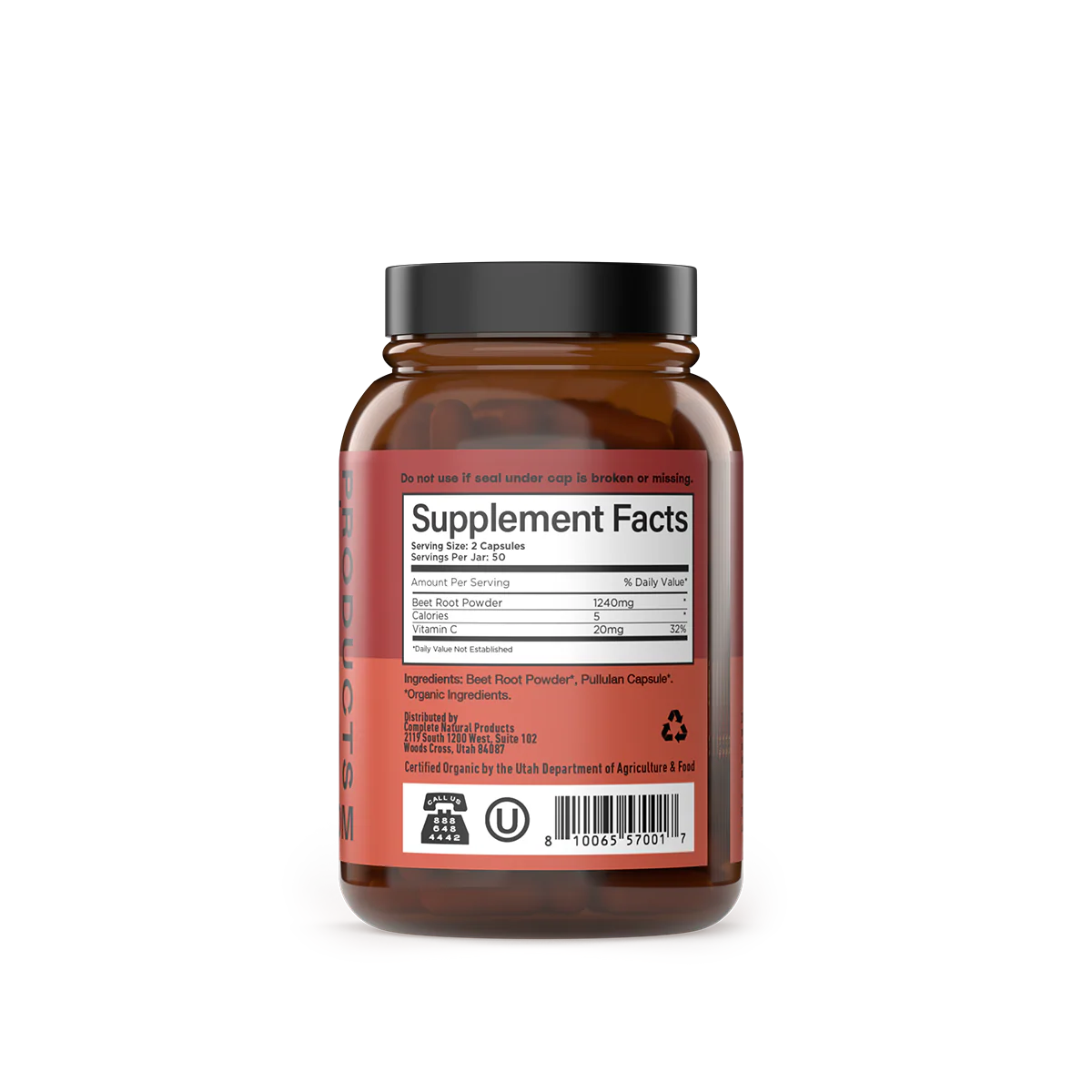 Organic Beet Root Capsules - Image 3