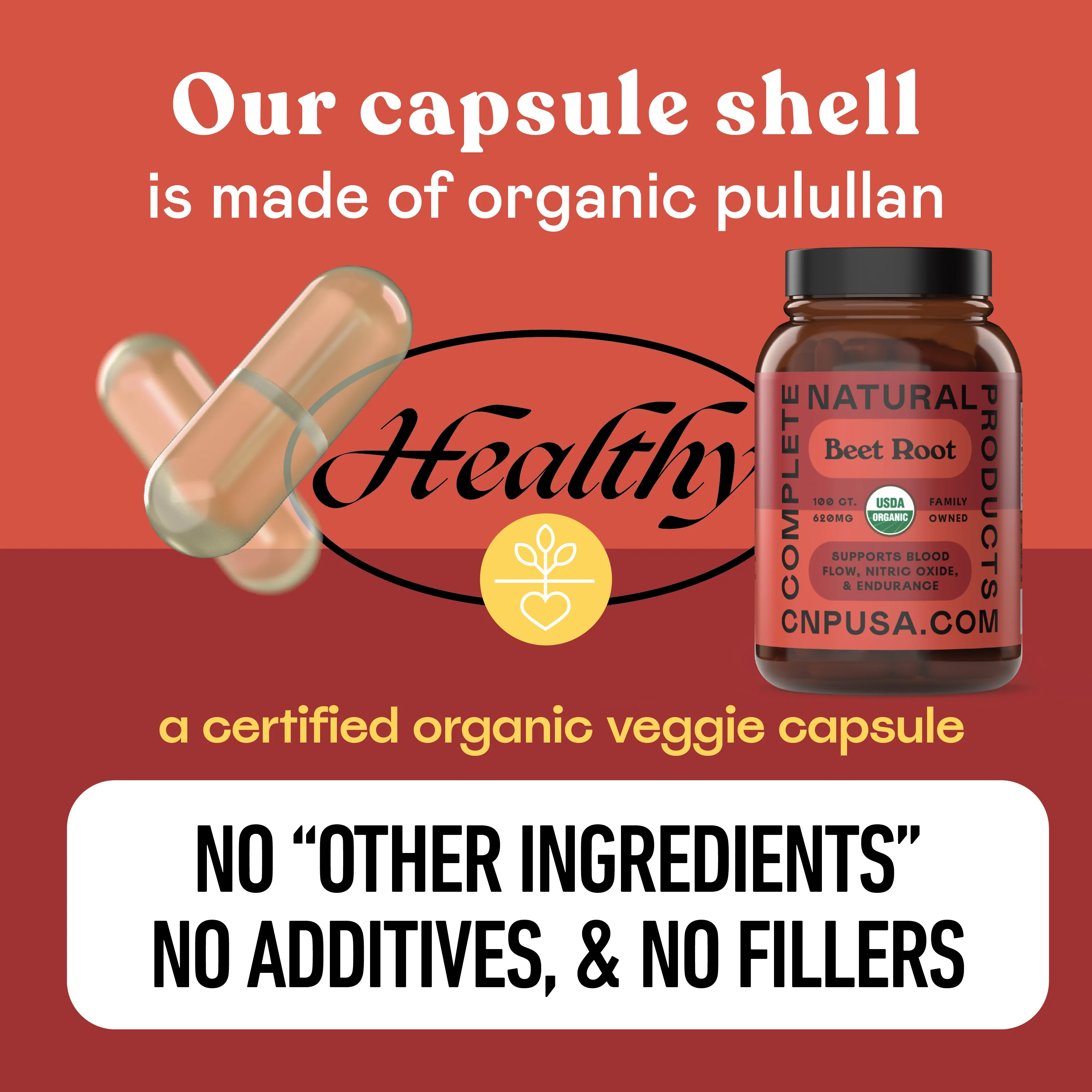 Organic Beet Root Capsules - Image 7