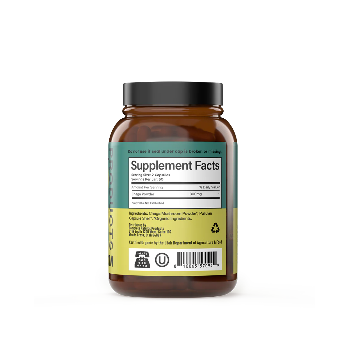 Organic Chaga Capsules - Image 3