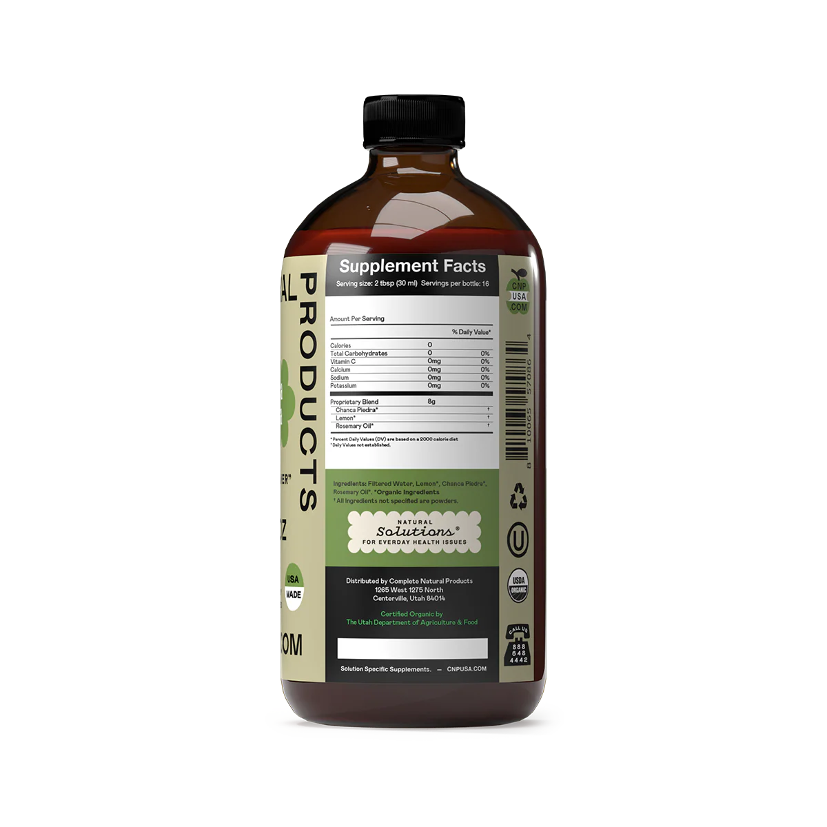 Chanca Piedra Concentrate - 16oz Organic Glass Bottle - Image 3