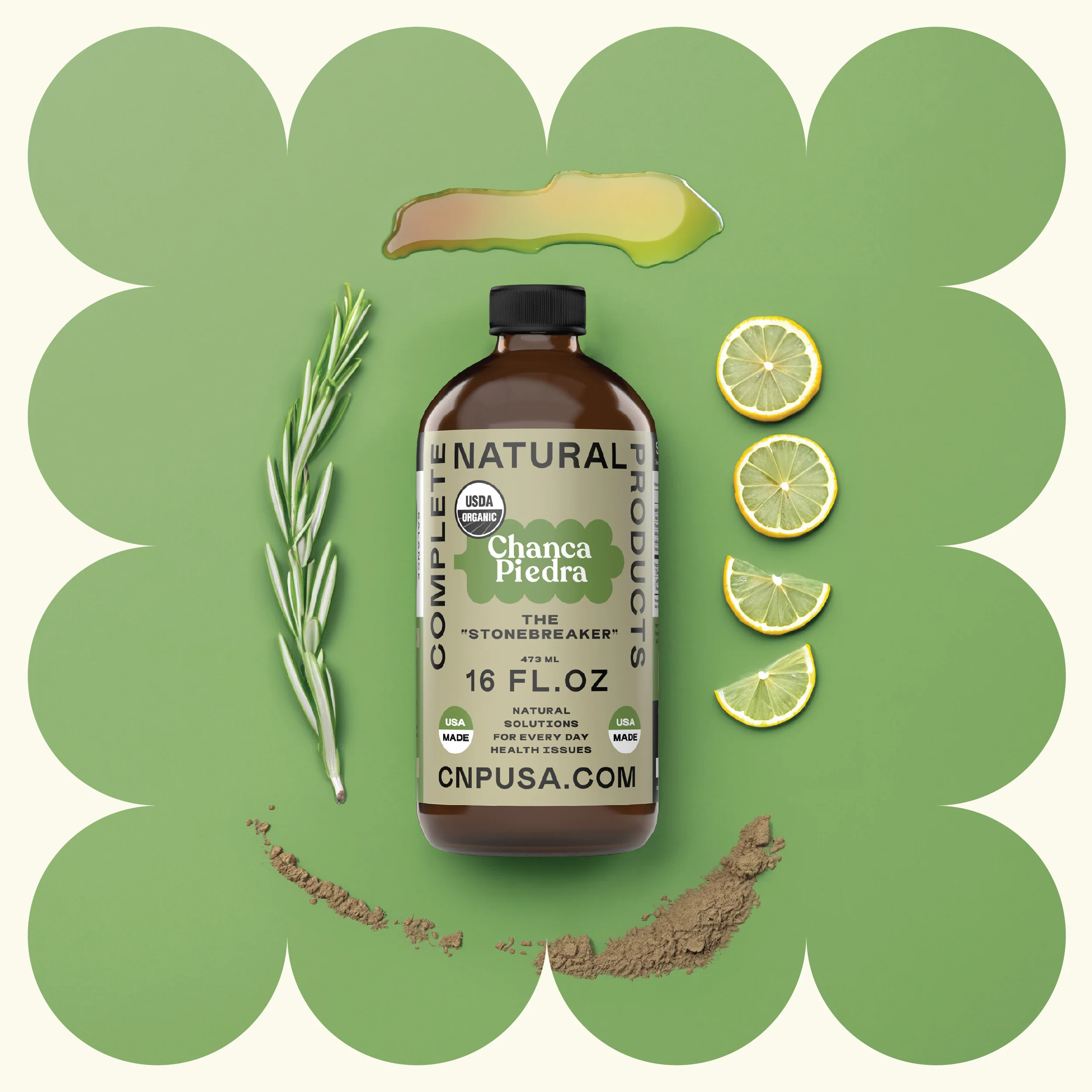 Chanca Piedra Concentrate - 16oz Organic Glass Bottle - Image 5