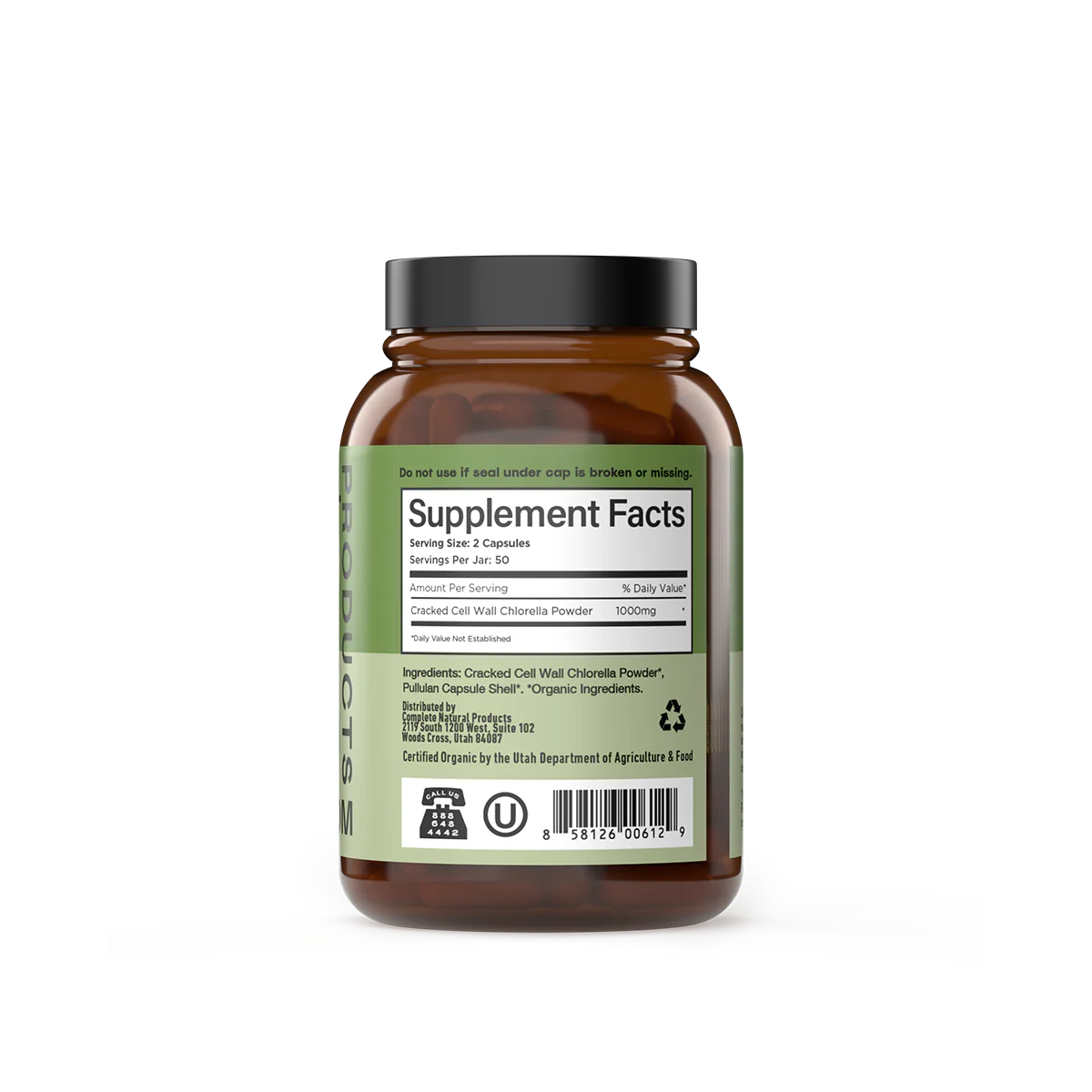 Organic Chlorella Capsules - Image 3