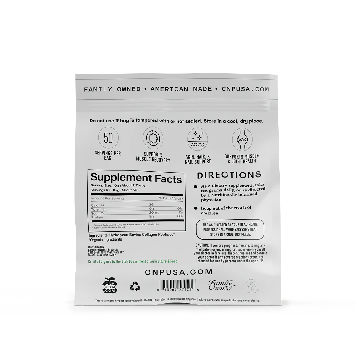 Organic Collagen Peptides - Image 3