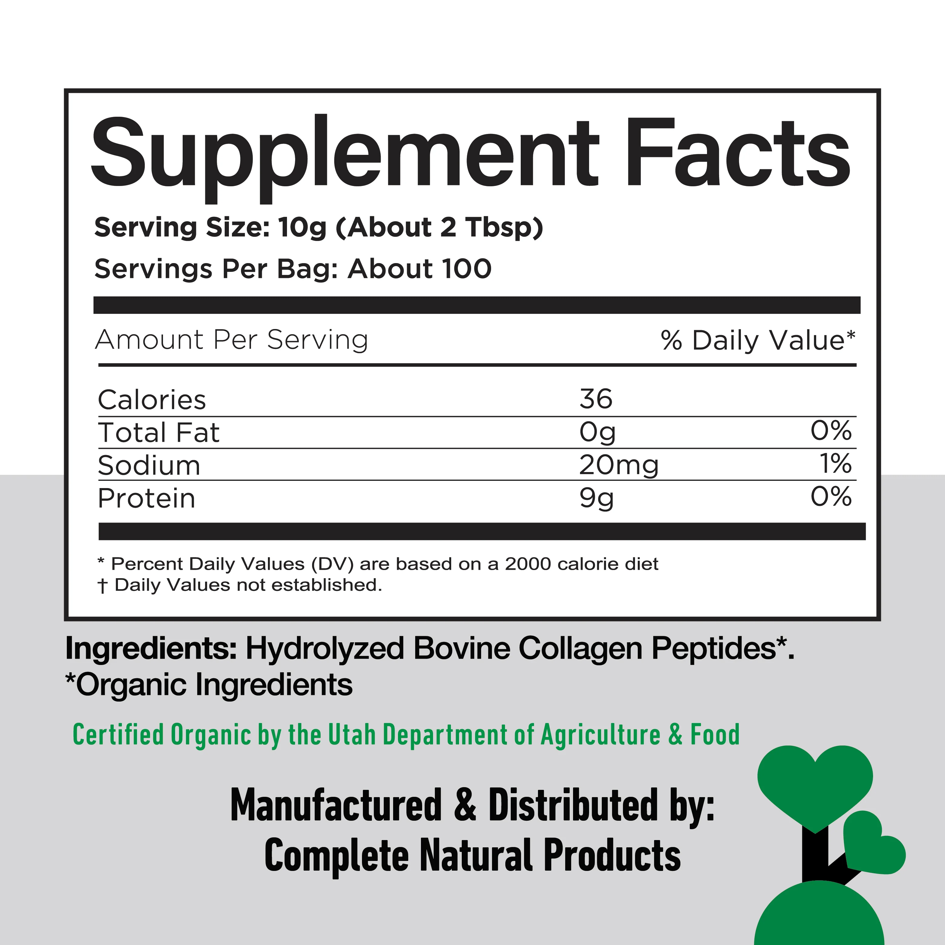 Organic Collagen Peptides - Image 9