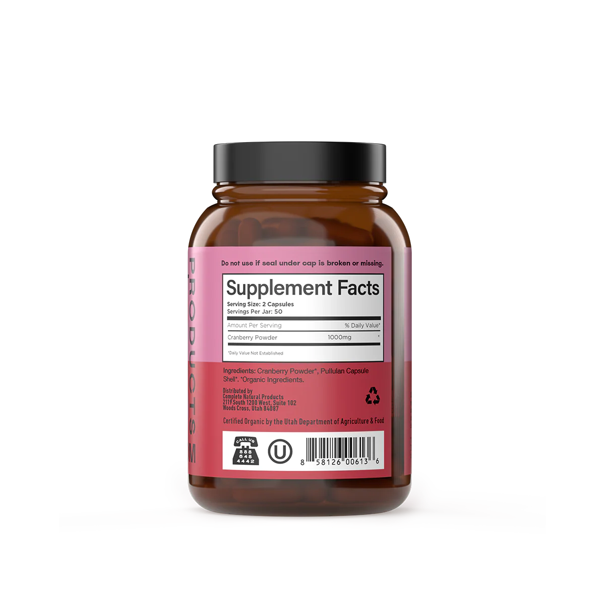 Organic Cranberry Capsules - Image 3