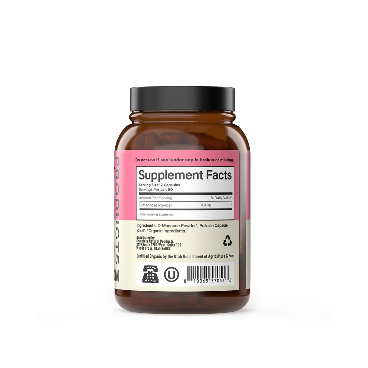 Organic D-Mannose Capsules - Image 4