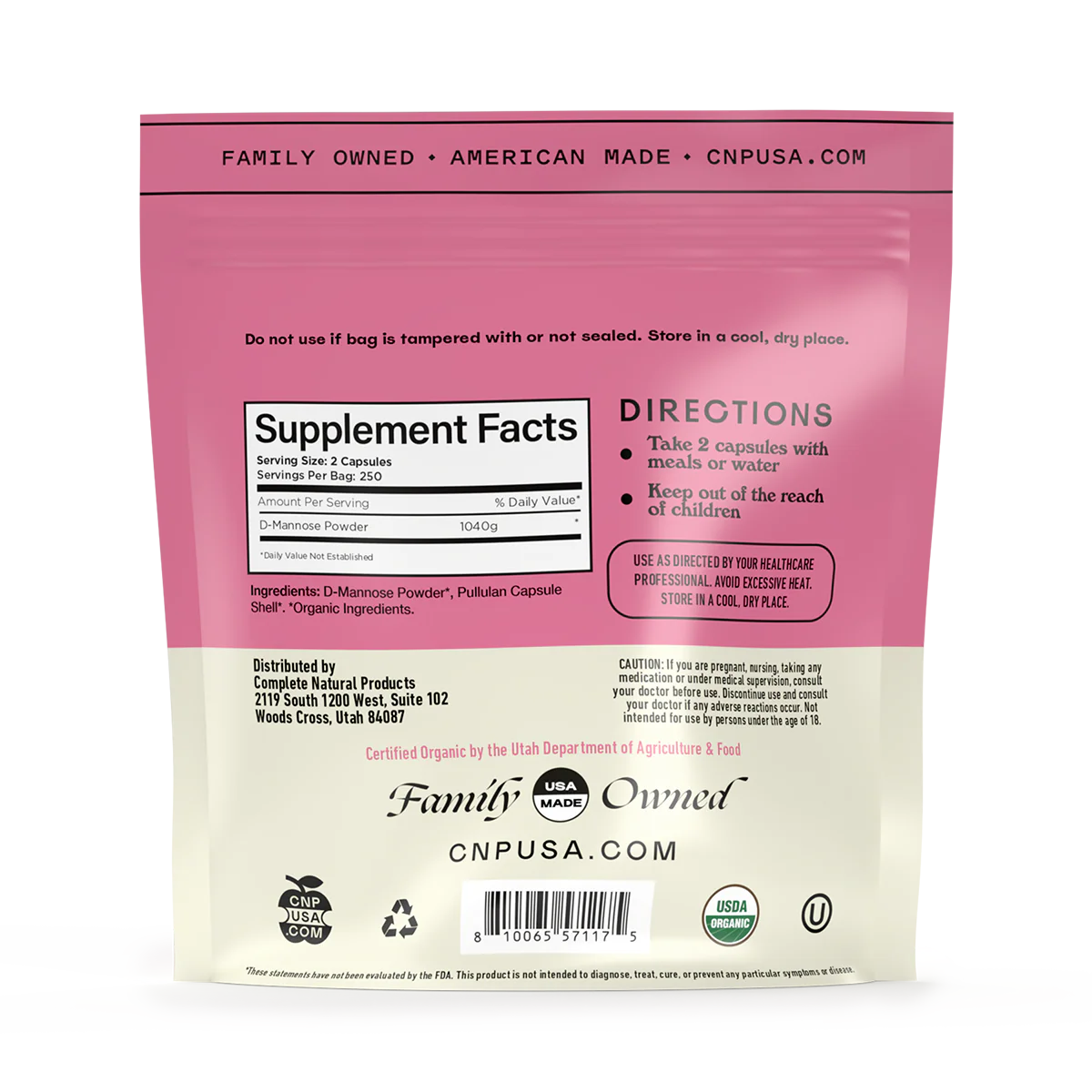 Organic D-Mannose Capsules - Image 6