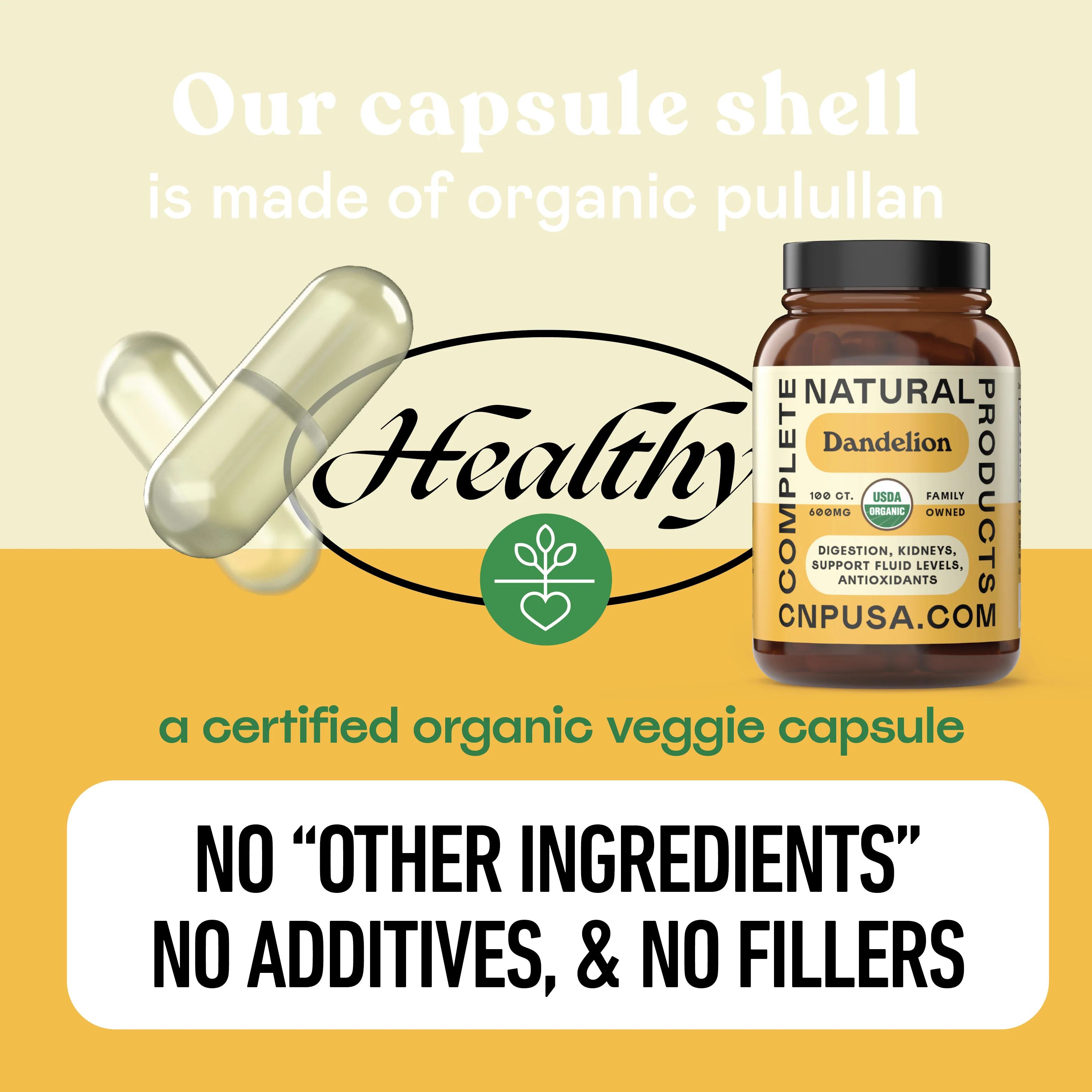 Organic Dandelion Capsules - Image 6