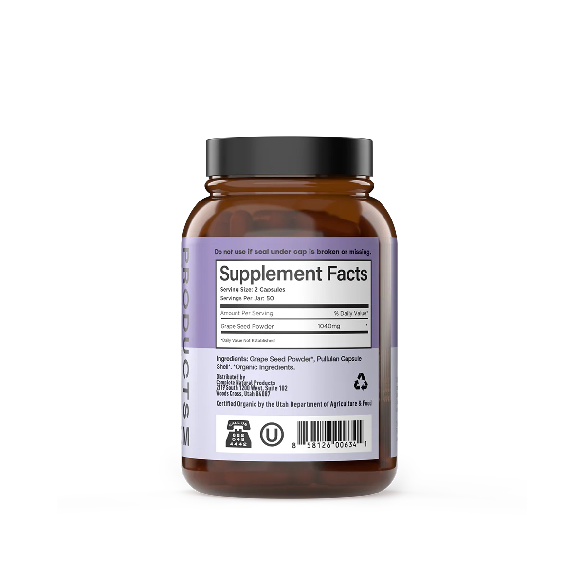 Organic Grape Seed Capsules - Image 3