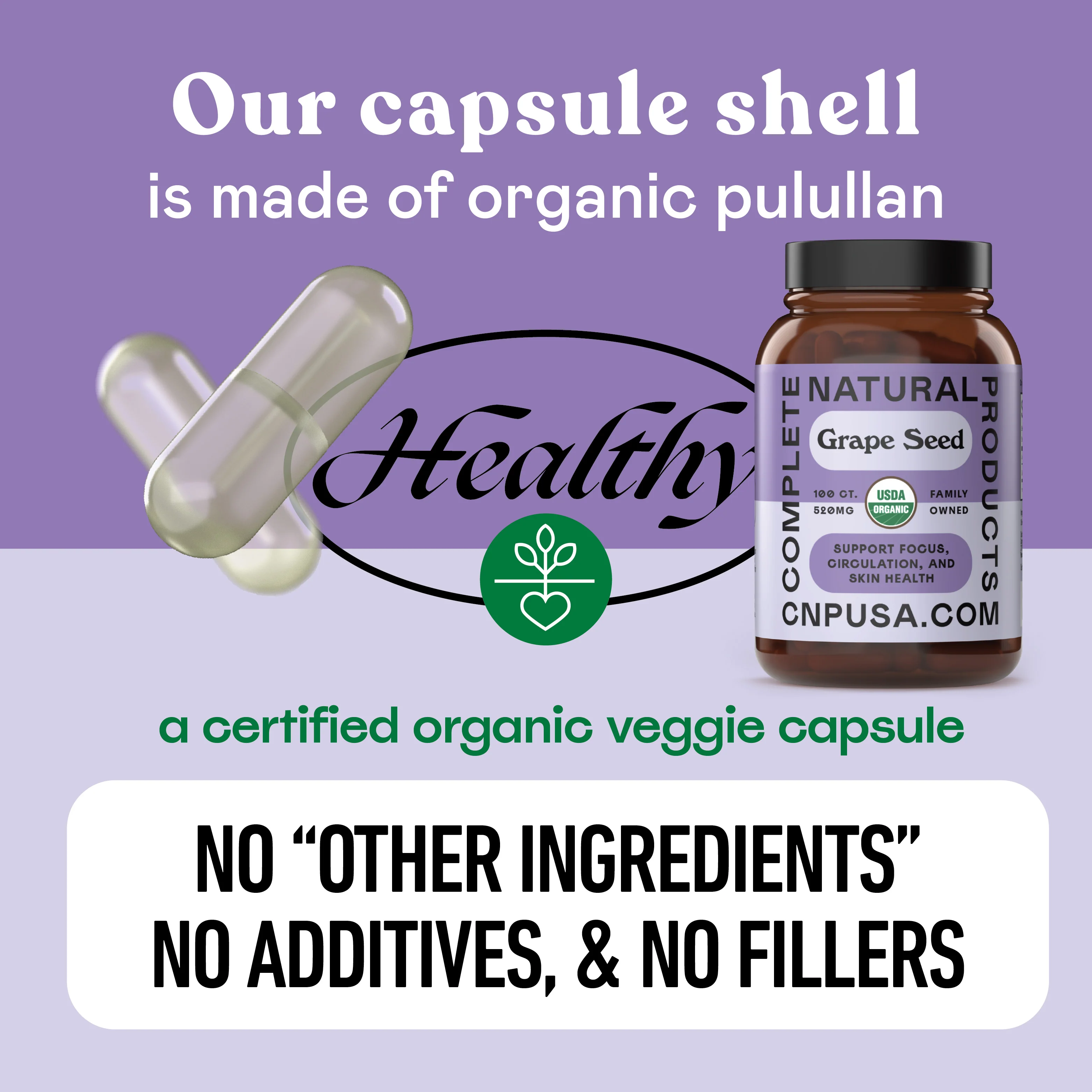 Organic Grape Seed Capsules - Image 7