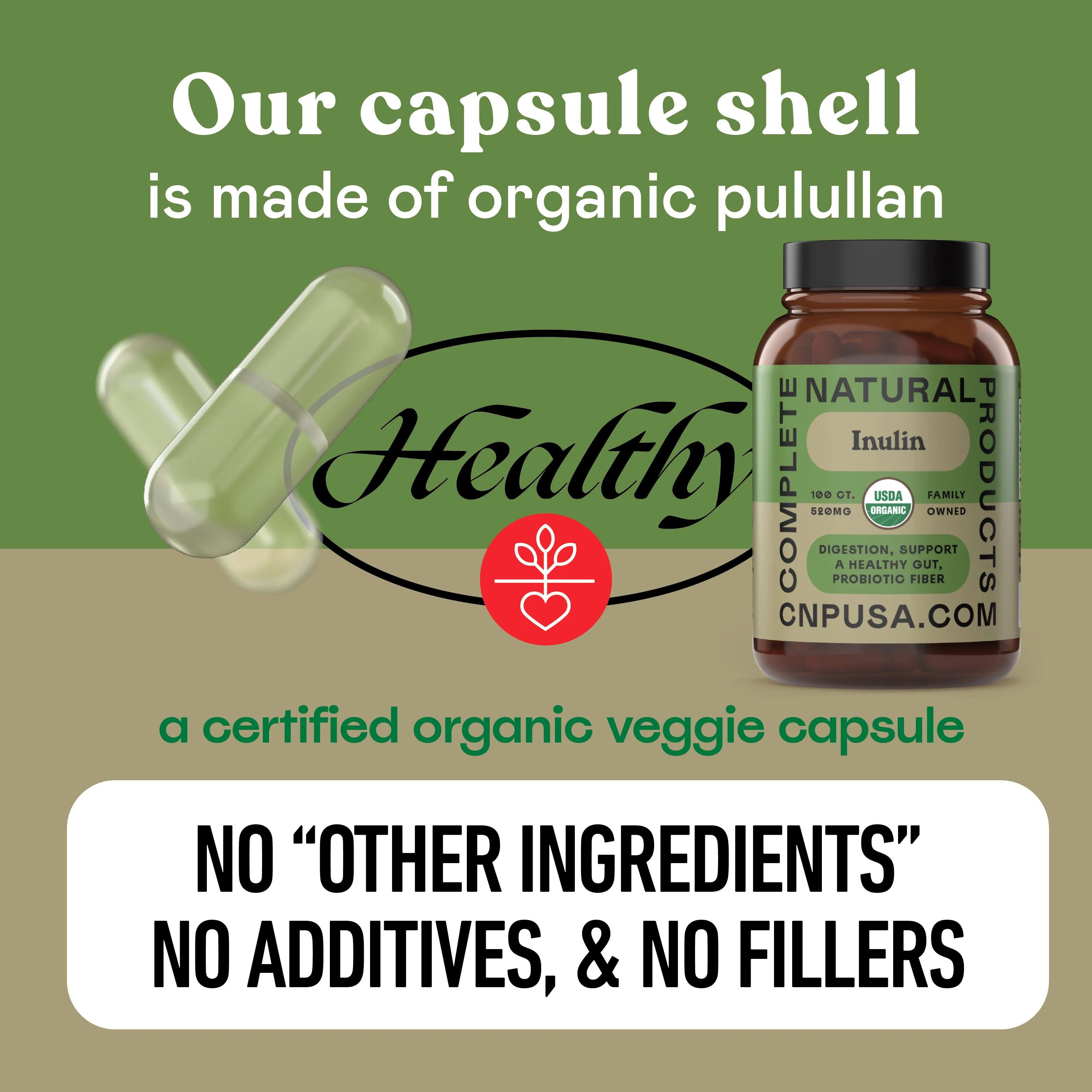 Organic Inulin Capsules - Image 10