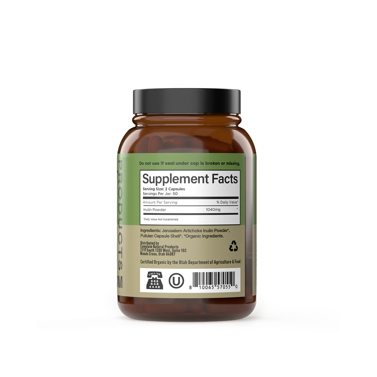 Organic Inulin Capsules - Image 3