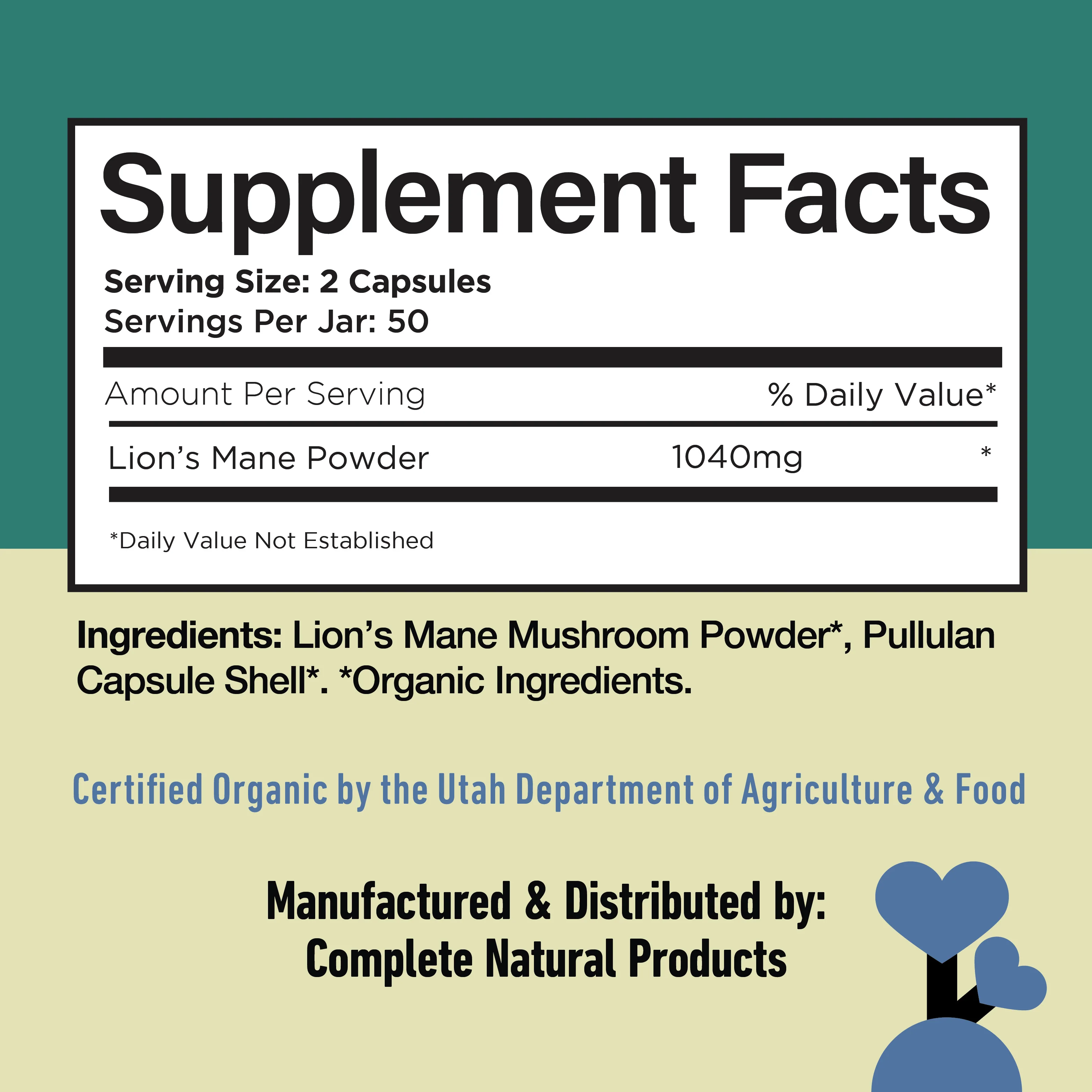 Organic Lion's Mane Capsules - Image 6