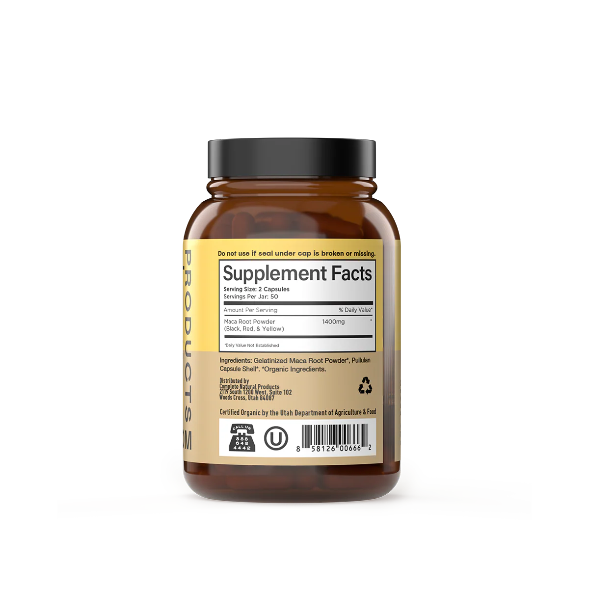 Organic Maca Root Capsules - Image 3