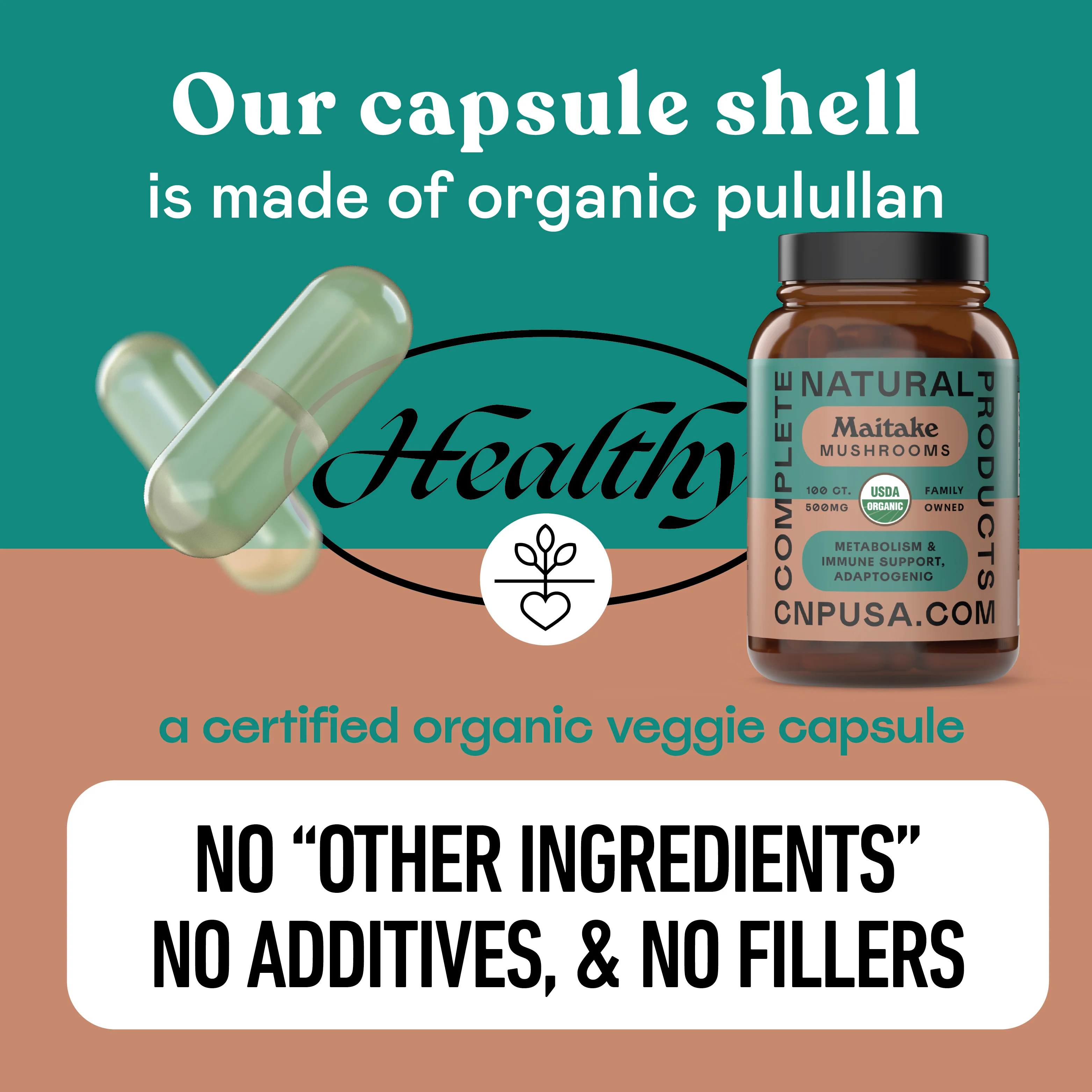 Organic Maitake Capsules - Image 7
