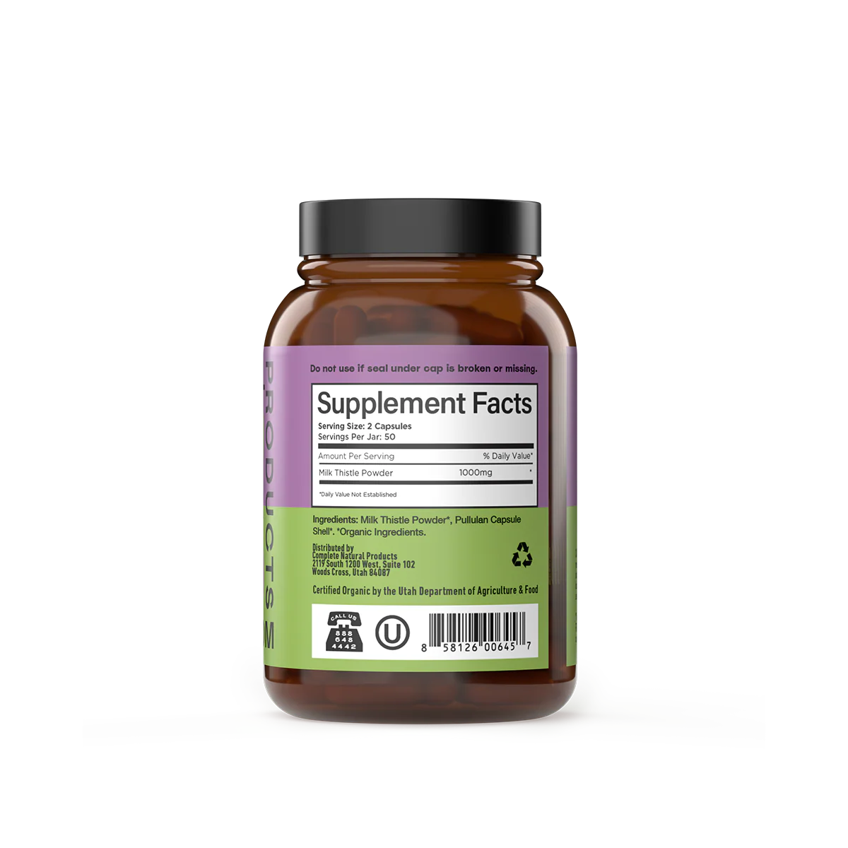 Organic Milk Thistle Capsules - Image 3