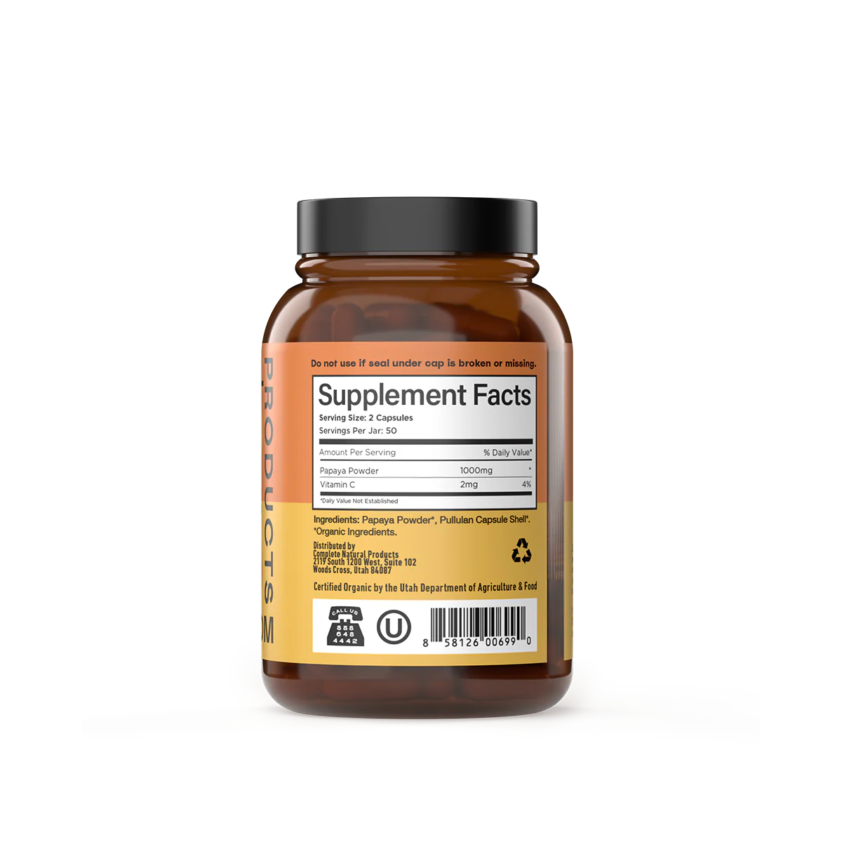 Organic Papaya Capsules - Image 3