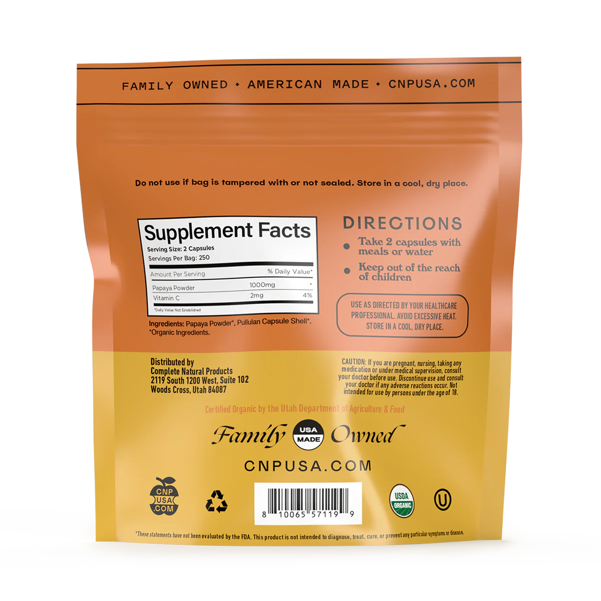 Organic Papaya Capsules - Image 6
