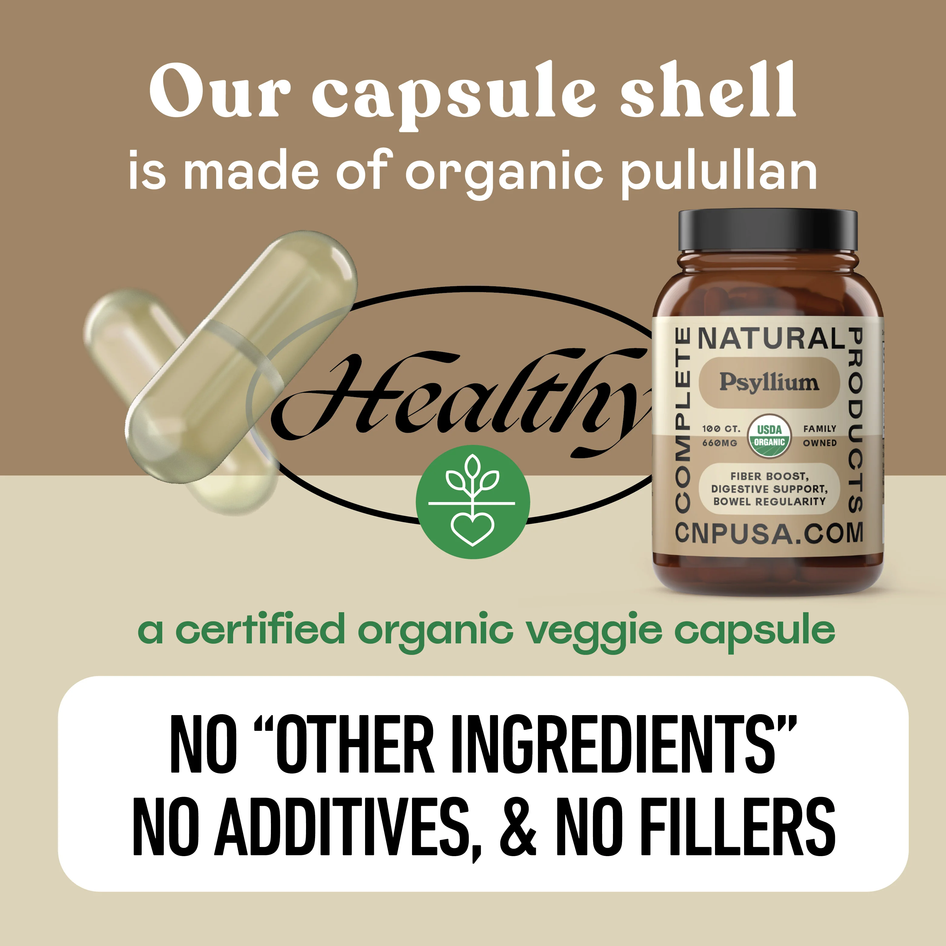 Organic Psyllium Husk Capsules - Image 10
