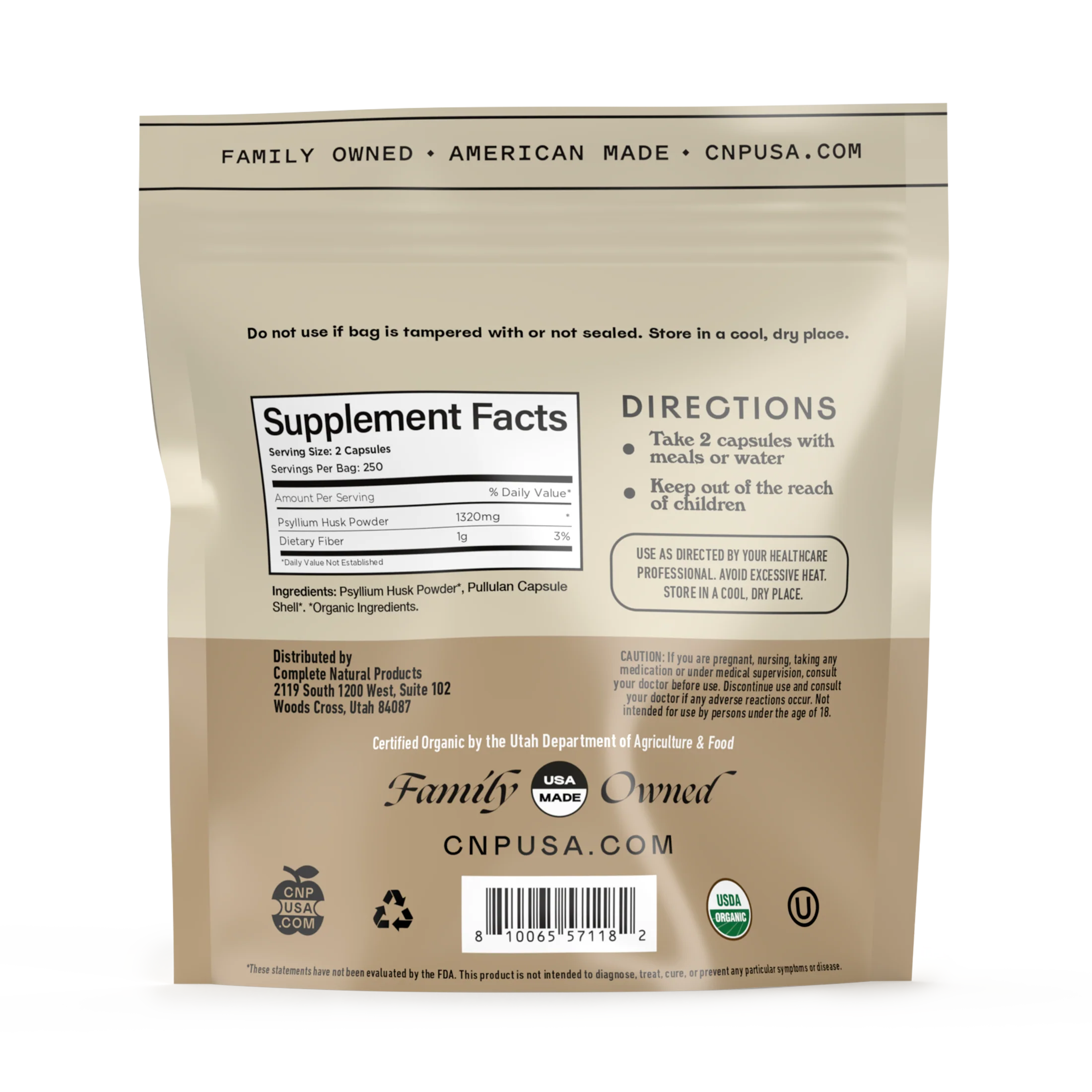 Organic Psyllium Husk Capsules - Image 6