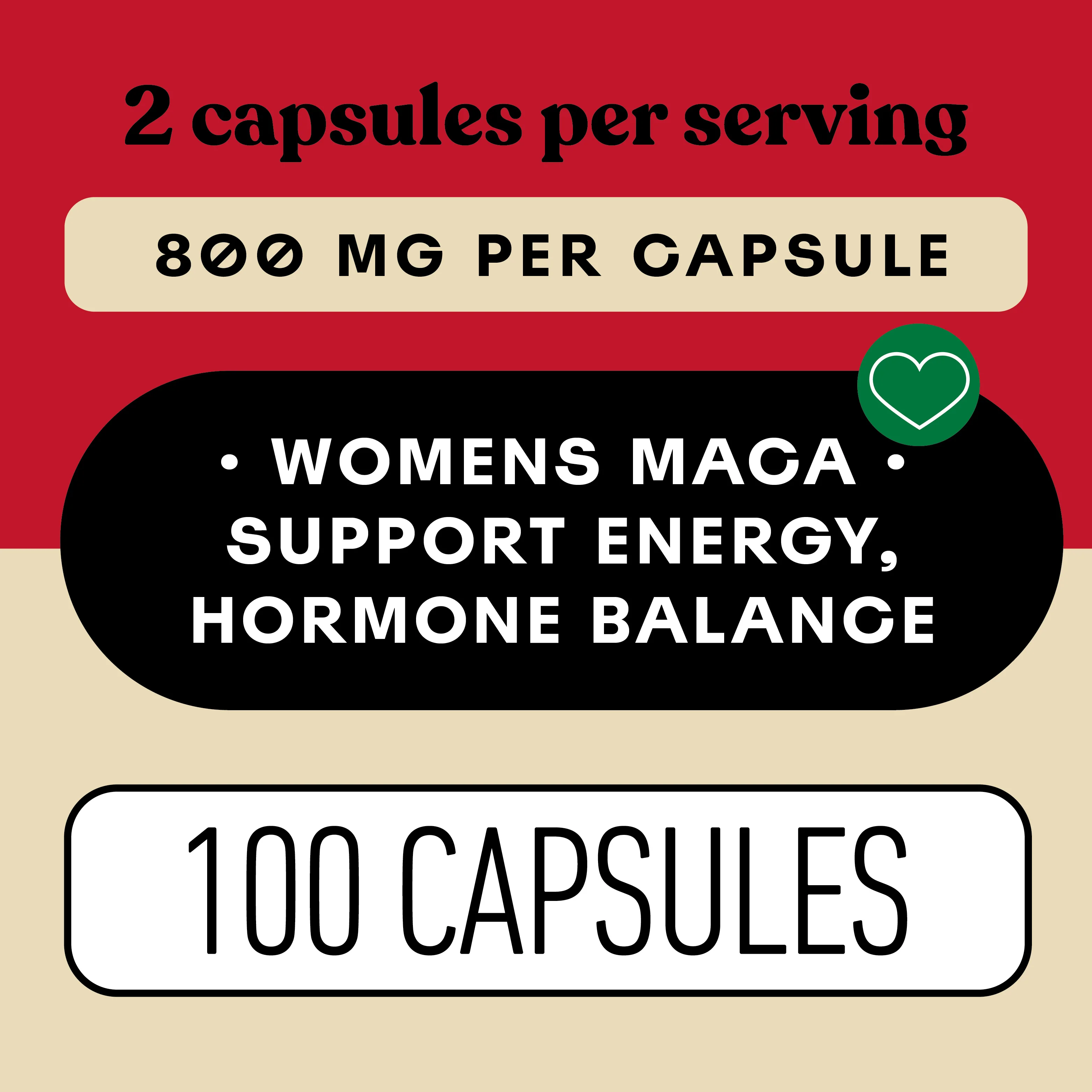 Organic Red Maca Root Capsules - Image 5
