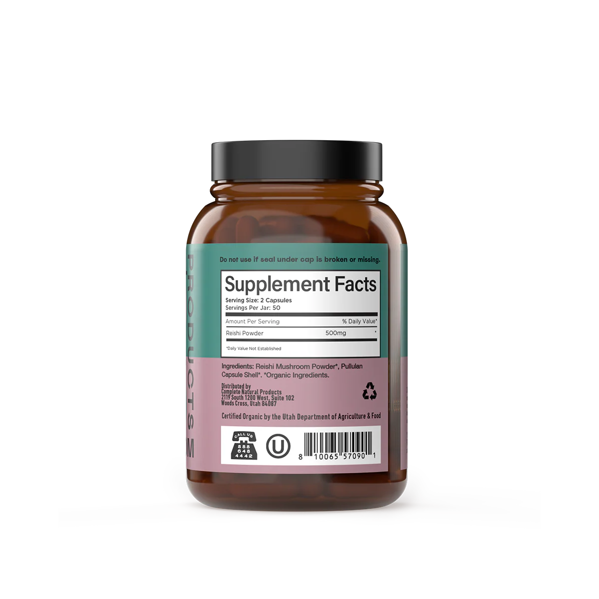 Organic Reishi Capsules - Image 2