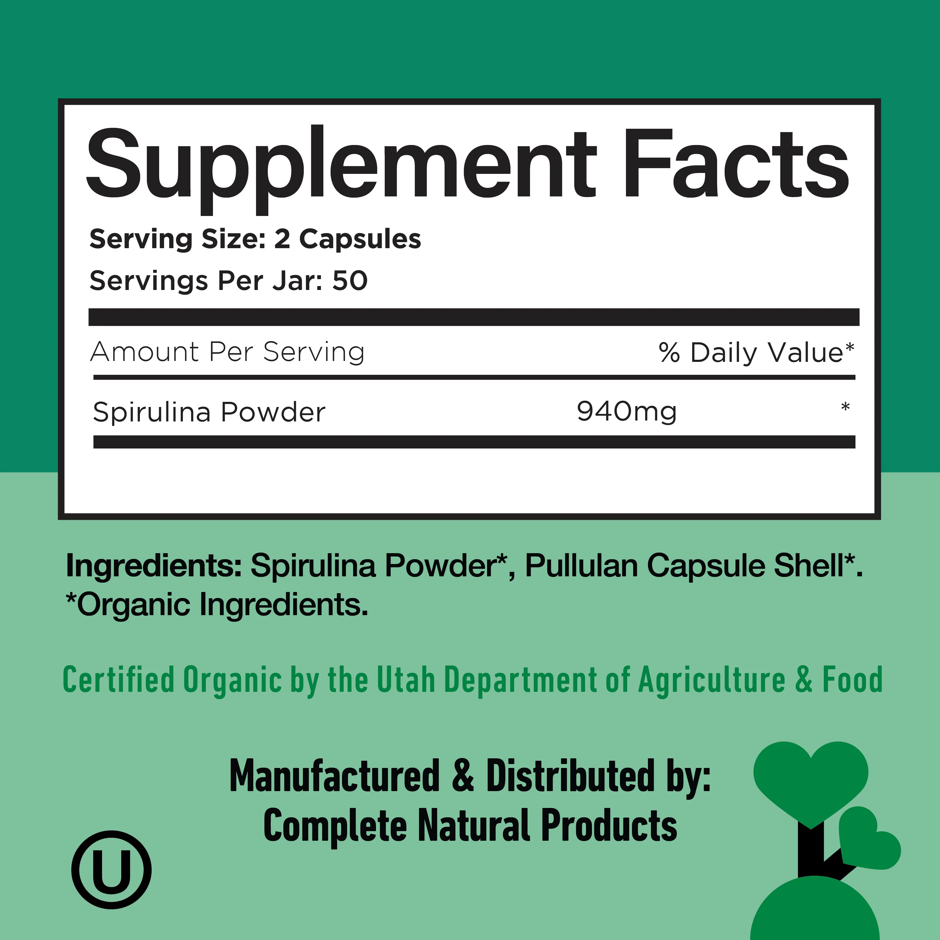 Organic Spirulina Capsules - Image 6