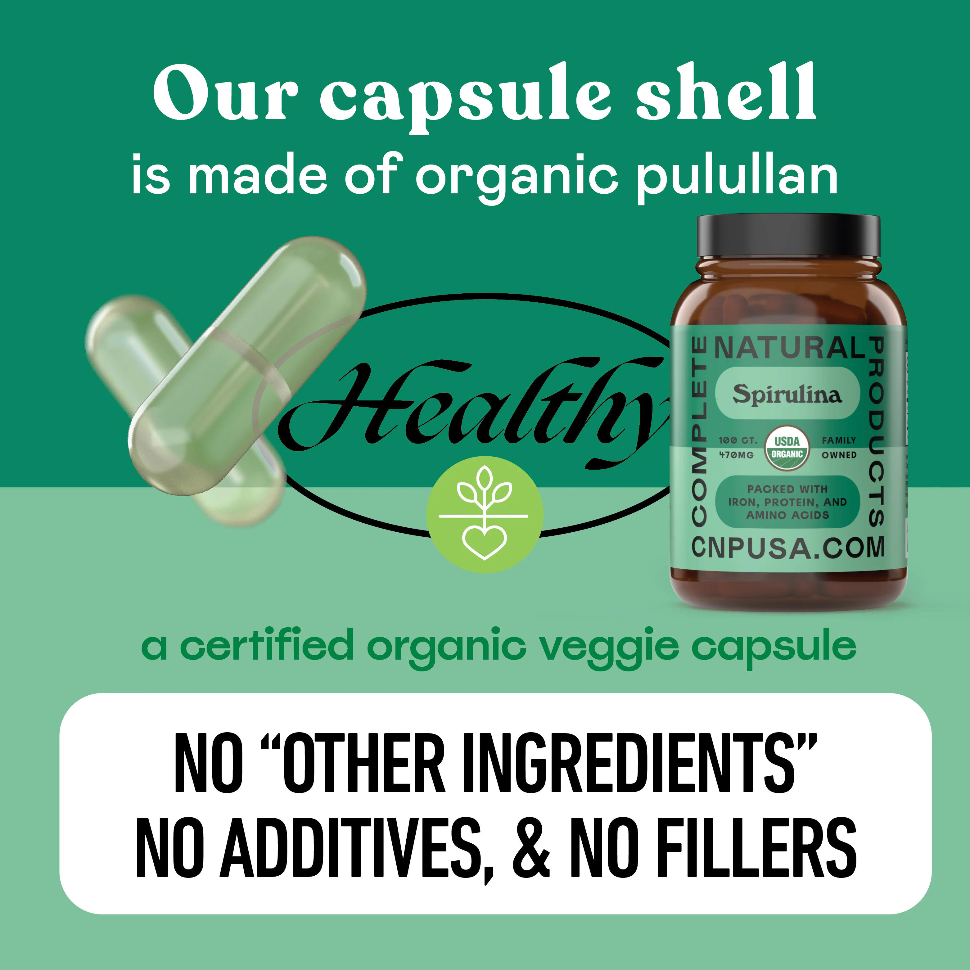 Organic Spirulina Capsules - Image 7