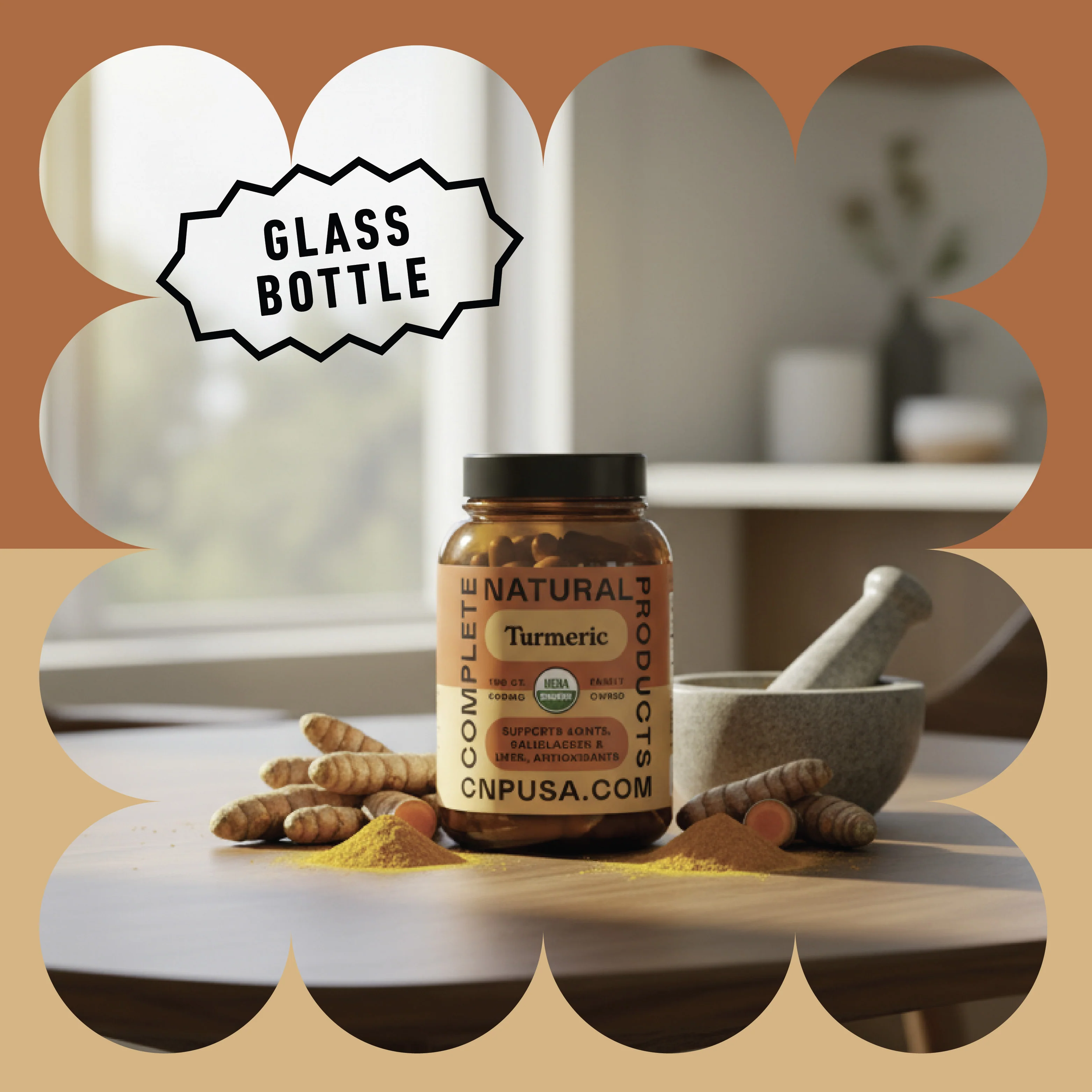 Organic Turmeric Capsules - Image 4