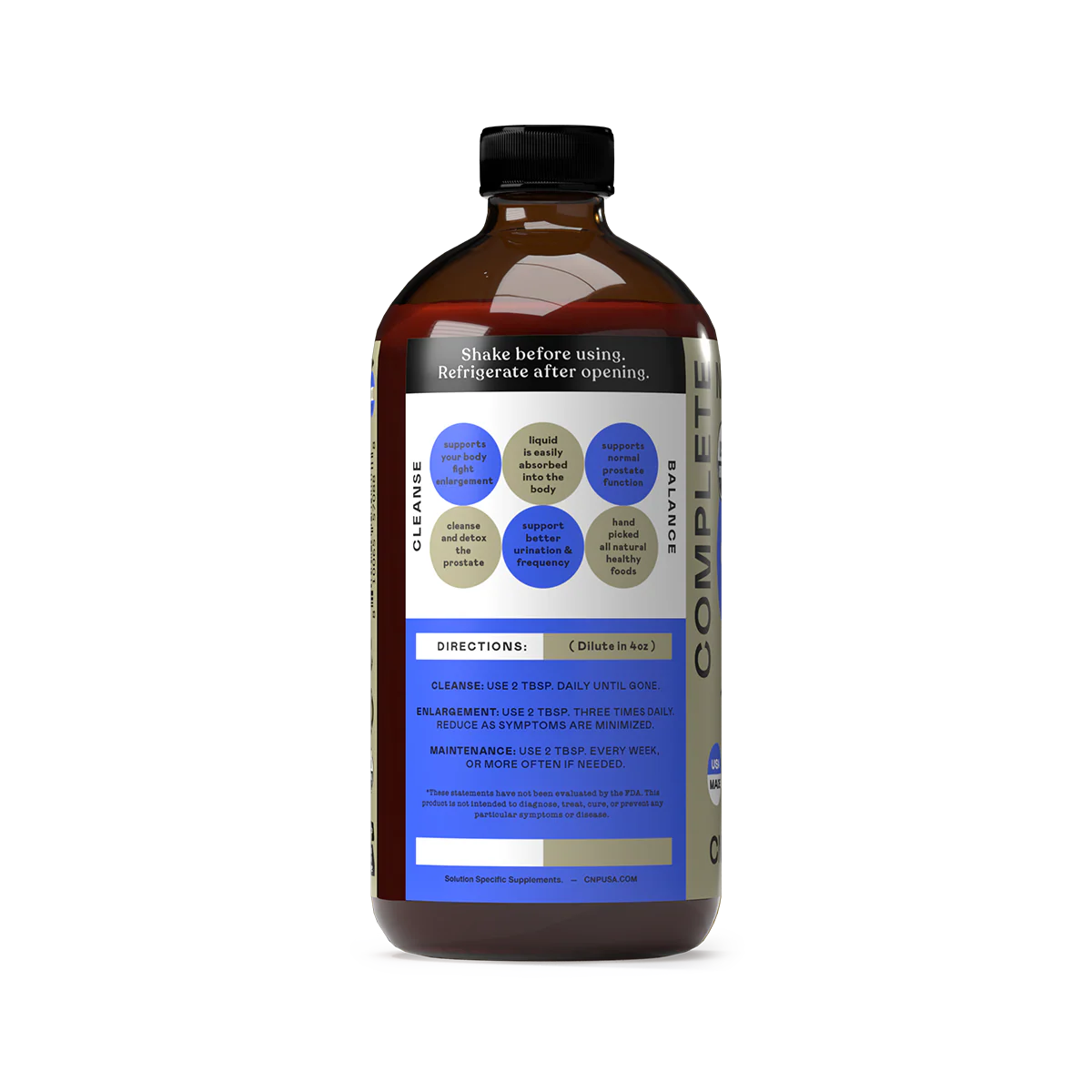 Prostate Complete - 16oz Glass Bottle - Image 3