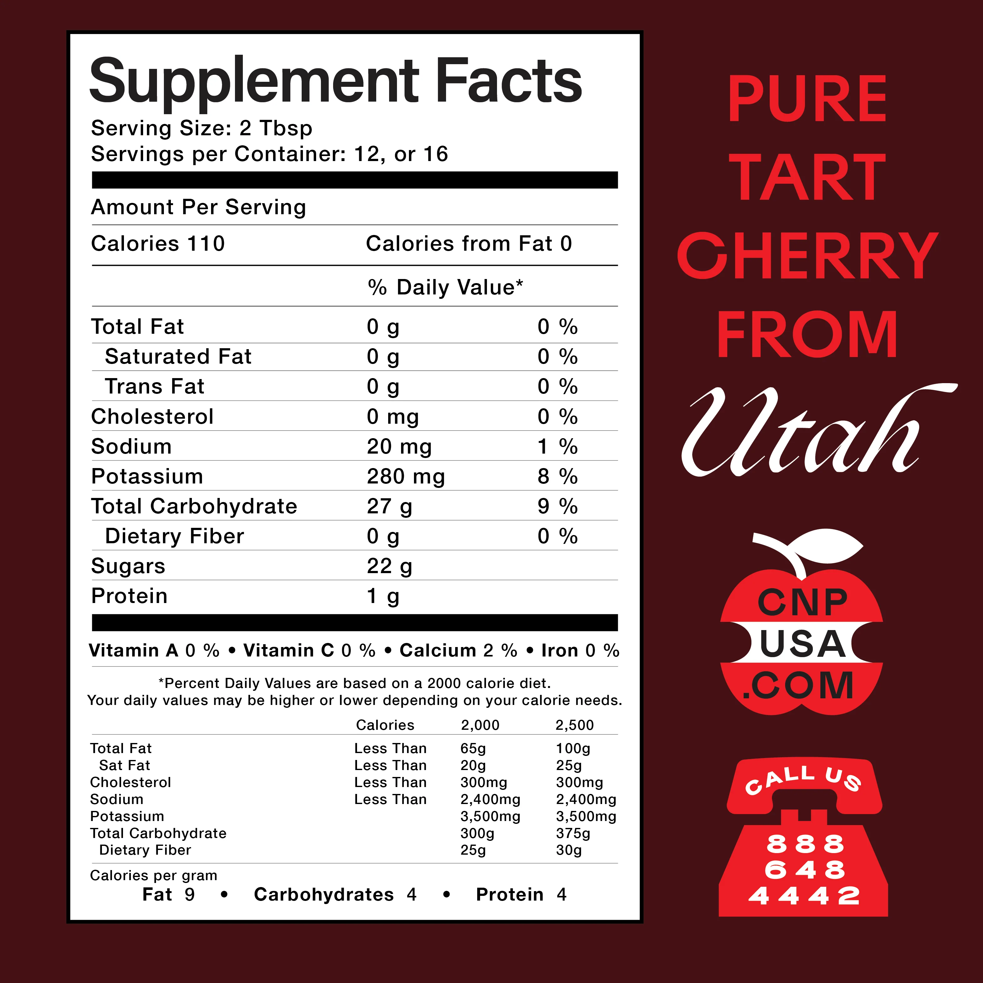 Tart Cherry Juice Concentrate - Image 4