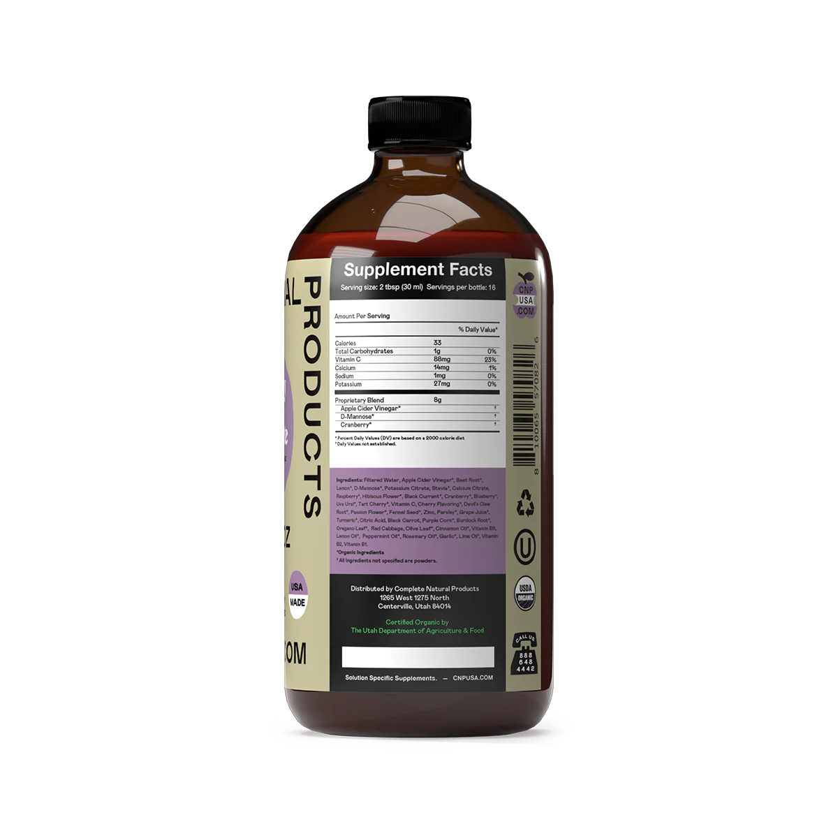 Urinary Tract Complete - 16oz Glass Bottle - Image 3